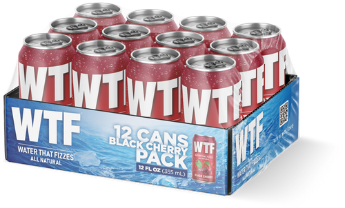 WTF Black Cherry | 12 Pack