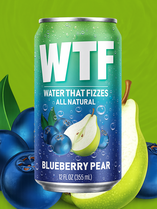 WTF Blueberry Pear | 12 Pack